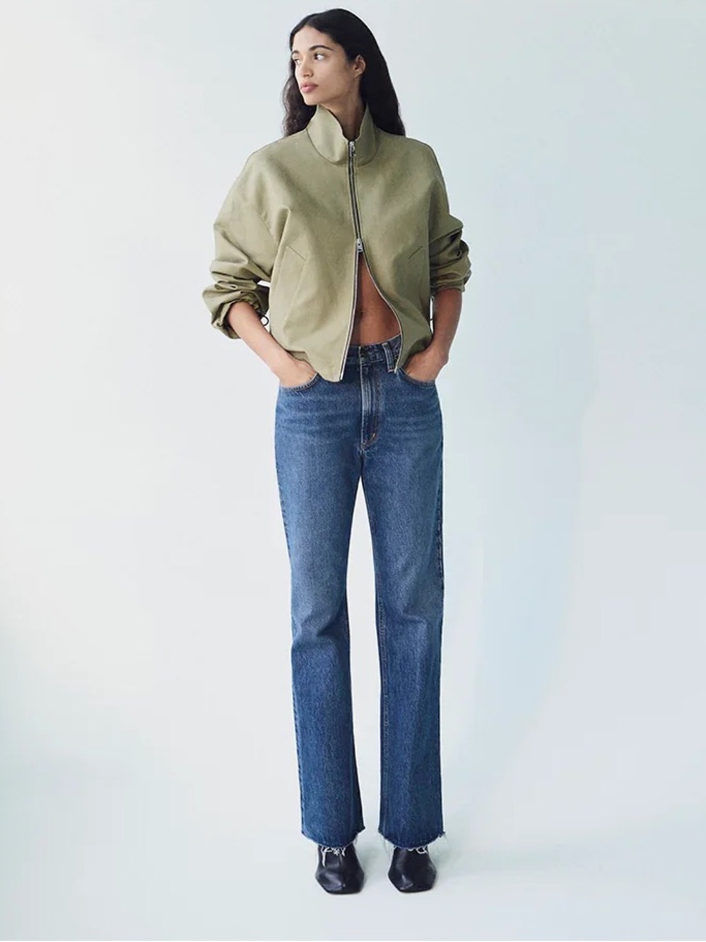 Agolde Leena Jeans: Baby Flare